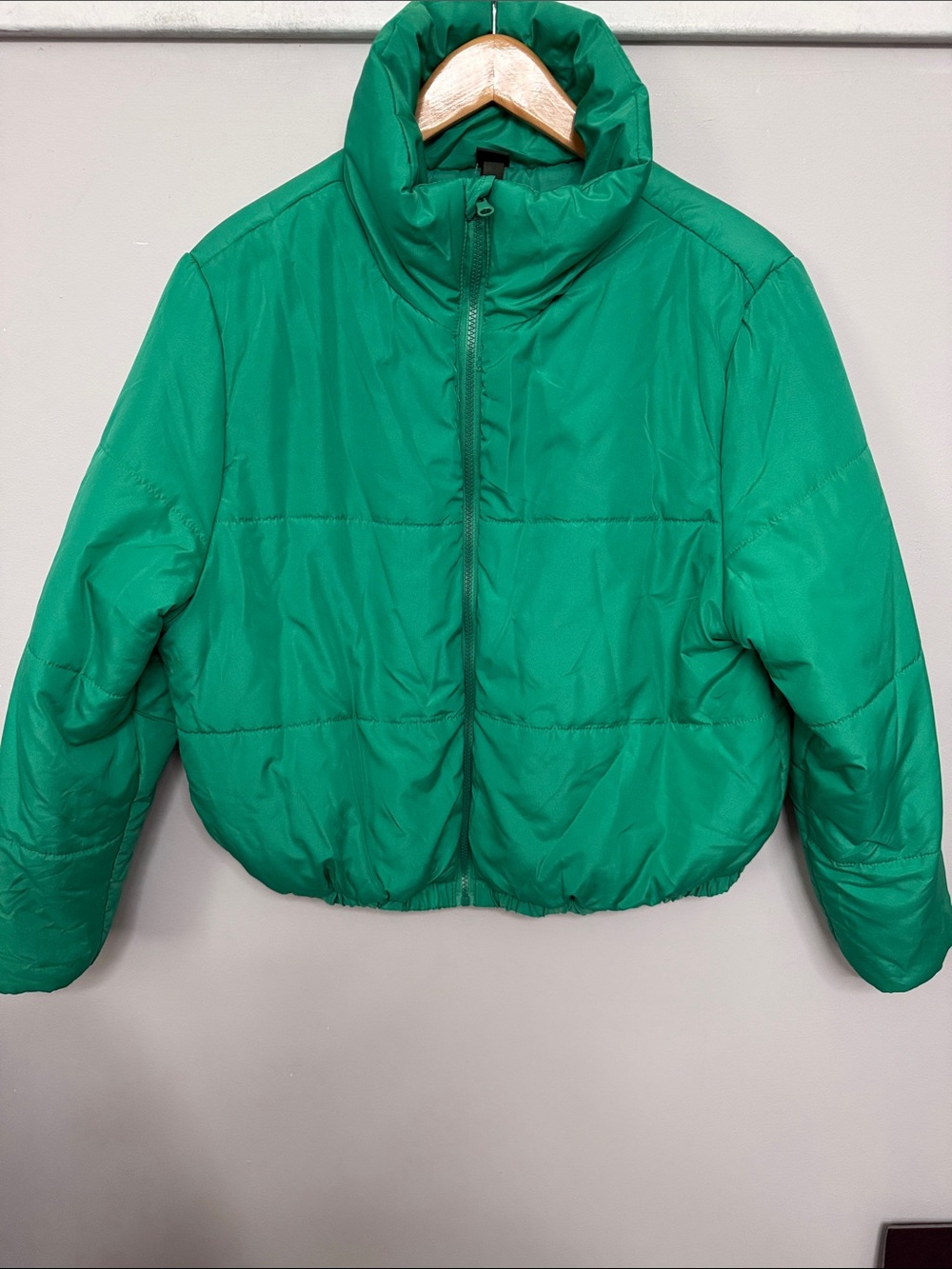 Beautiful Green Puffer Jacket